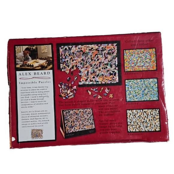 ALEX BEARD - Impossible Puzzles - 315 Pieces With Poster - Super Fun Fast Ship - Picture 7 of 7
